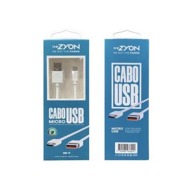 Imagem de Cabo De Dados Micro Usb V8 Onezyon MB-11 2.4A