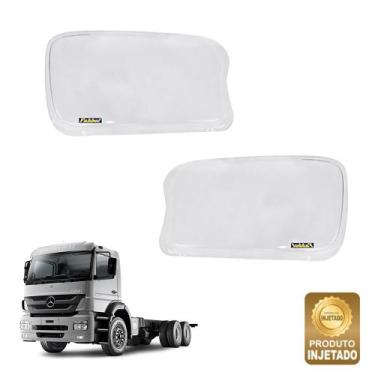 Imagem de Protetor de Farol Acrílico Mercedes-Benz Axor - Cristal - Fabbof