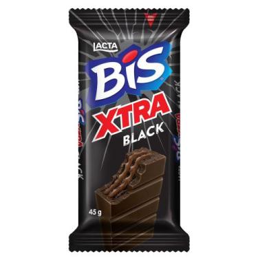 Imagem de Chocolate Bis Lacta Xtra Black 45g, 1, Meio Amargo
