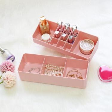 Imagem de Organizador Multiuso de 2 Peças Linha Loft - Jacki Design, Rosa