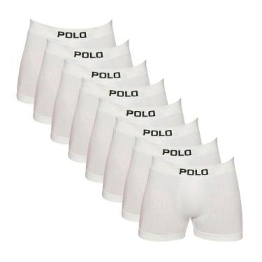 Imagem de Kit 8 Cuecas Polo 781 Algodão Boxer Sem Costura - Sortido - POLO STAR,