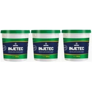 Imagem de KIT 3 Injetec impermeabilizante 900ml Anti mofo - VBRASIL