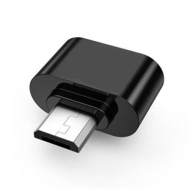 Imagem de Conversor Otg Usb Fêmea Para Micro Usb Macho 3.0 - Adaptador USB para 