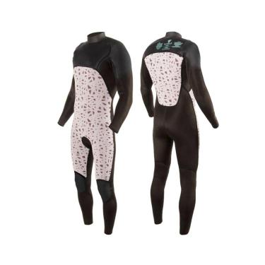 Imagem de Long John Vissla 7 Seas 3/2 Full Chest Zip Azul-Masculino