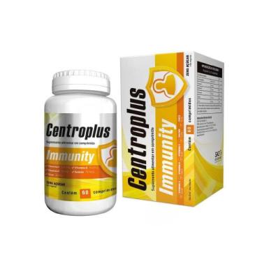 Imagem de Centroplus Immunity Vitaminas C, D, E. Selênio e Zinco 60 Cp - Forheal