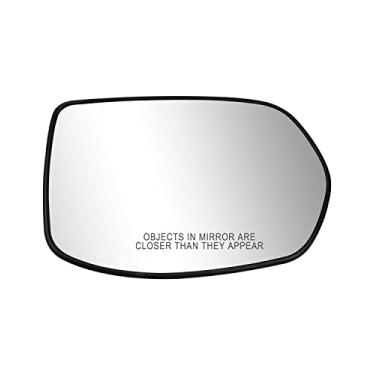 Imagem de Vidro retrovisor com placa traseira de plástico adequado para Honda CRV 2007-2011 Substitui 76203SWAA01 76203-SWA-A01, vidro retrovisor aquecido do lado direito do passageiro