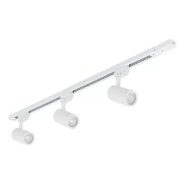 Imagem de Luminária Spot E Trilho De Teto 98cm Led 9w Bivolt - Inspire, Branco