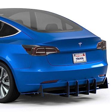 Imagem de Vicrez Genali VR2 Rear Diffuser vz102644 Compatible with Tesla Model 3 2017-2022