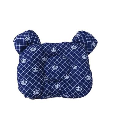 Imagem de Travesseiro Bebê Plagiocefalia Posição Anti Cabeça Chata - Luma Confor