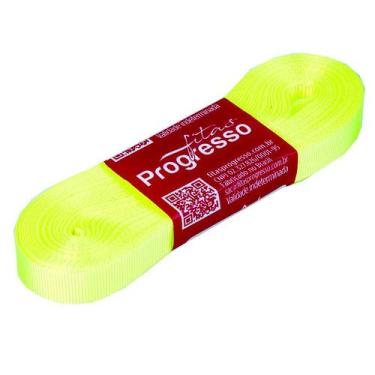 Imagem de Fita Gorgurão Progresso 11mm nº2 - 10m Cor 280 Verde Cítrico - 01 unid