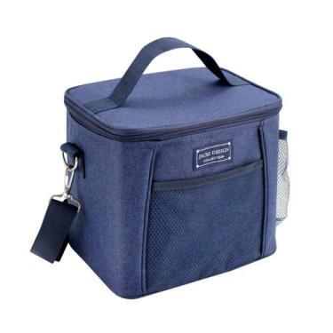 Imagem de Lancheira Térmica Bolsa Necessaire Concept Marmita Lanches Bebidas Fit