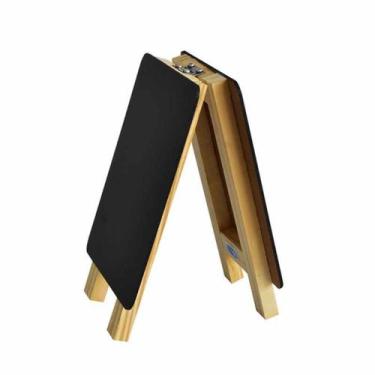 Imagem de Mini Cavalete Gourmet C/lousa 2 Faces - 17cm X 12cm - Cortiarte