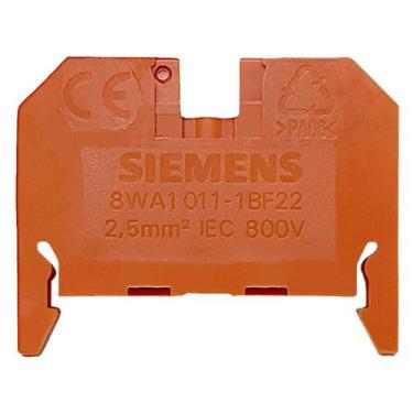 Imagem de Borne Sack Siemens 2,5Mm Laranja Modelo 8Wa1 011 - 1Bf22