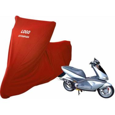 Imagem de Capa De Cobrir Moto Aprilia Área 51 Alta Proteção - Mz, Vermelho