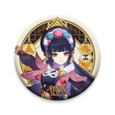 Imagem de Crachá de personagem da série temática Liyue Harbor, Plástico, Sem pedras preciosas