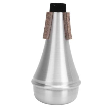 Imagem de Mudo de Trompete, Silenciador de Trompete Redutor de Ruído de Trompete de Prática de Liga de Alumínio para Estudantes Iniciantes