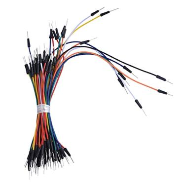 Imagem de Conjunto de Fios de Jumper Yctze para Placas de ensaio: Kit de Cabo Protoboard de 65 Unidades, Flexível Sem Solda, Macho para Macho, Ideal para Circuitos de Prototipagem