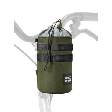 Imagem de ROCKBROS Suporte de copo de bicicleta, suporte de garrafa de bicicleta com isolamento de curto prazo, suporte universal de garrafa para bicicleta, scooter, cadeira de rodas