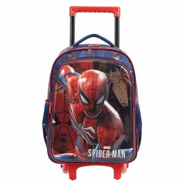 Imagem de Mochila de Rodinhas - Marvel Spiderman Face SE - Xeryus