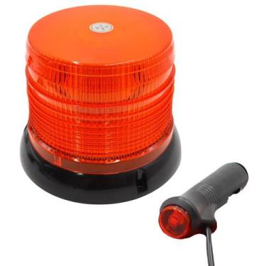 Imagem de Giroflex 72 Led Luz Emergência 12v 24v Tomada Veicular - TOP RELAY