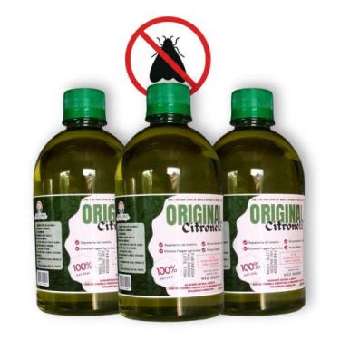 Imagem de Citronela Repelente - Óleo de Citronela Concentrado - 500ml (rende 100