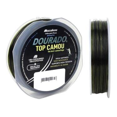 Imagem de Linha Monofilamento Mazzaferro Dourado Top Camou 0.50mm (35,7lb/16,2kg