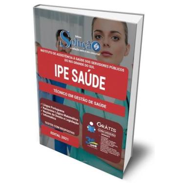 Imagem de Apostila IPE SAÚDE - RS - Técnico em Gestão de Saúde - Editora Solução