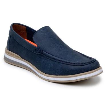 Imagem de Tênis Mocassim Masculino Casual Em Couro Legítimo Slip On - Parra Boot
