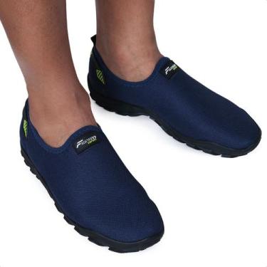 Imagem de Tênis Slip On Sapatilha Aquática Masculina Seca Rápido Praia Bike - Fr