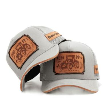 Imagem de Boné Trucker Masculino Feminino Country Agro Pampa's Telinha - Pampas 