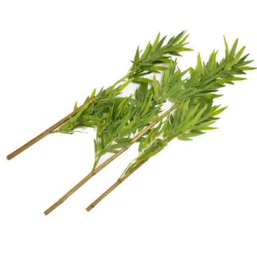 Imagem de Planta Artificial Haste Bambu Real Toque X365 Verde 120 Cm F04 - D'ros