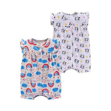 Imagem de Macacão De Bebê Recém-nascido Verão Estampa De Desenho Animado Macacõe