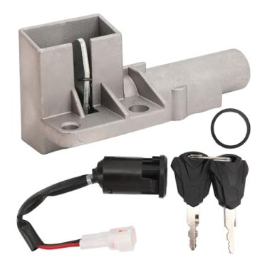 Imagem de Akozon Motorcycle Ignition Key Switch Conjunto para Sur -Ron Light Bee XS - Kit de Bloqueio de Início Rápido Com 2 Teclas para Segurança Aprimorada