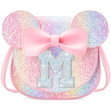 Imagem de OYLOLA Presentes de aniversário para meninas de 3, 4, 5, 6, 7, 8 anos, presentes para meninas pequenas, bolsa infantil para meninas de 4 a 6 anos, colorida, M, Colorida