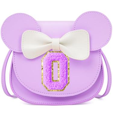 Imagem de OYLOLA Presentes de aniversário para meninas de 3, 4, 5, 6, 7 e 8 anos, bolsa infantil para meninas pequenas, presente para meninas, Roxo-roxo, O