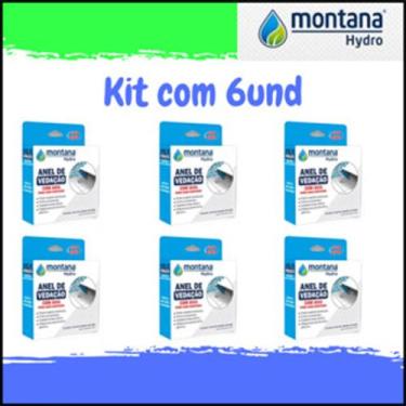 Imagem de Anel de Cera Vedação com Guia Azul Kit com 6 unids Montana Hydro