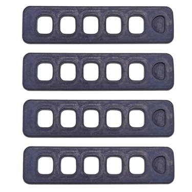 Imagem de AIB2C Suporte de borracha para bicicleta estilo 970 Xpress 8532569 compatível com suportes de bicicleta Thule Parkway, correias de bicicleta para rack 853-2569 4 pacotes