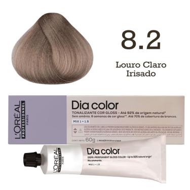 Imagem de Tonalizante Dia Color 8.2 Louro Claro Irisado L'Oréal Professionnel