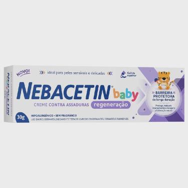 Imagem de Creme contra assaduras regeneração nebacetin baby 30G