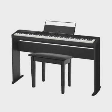 Imagem de Kit Piano Digital Casio Privia PX-S3100 Preto + Estante CS-68 Casio + Banqueta