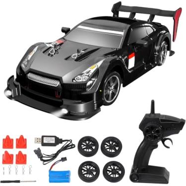 Imagem de Carrinho Drift Car 1/16 Rc Car Carro De Controle Remoto 2.4Ghz 4Wd 30Km / H Rc Carro De Corrida De Alta Velocidade Presente Para Crianças Carros Rtr Rc Para Meninos Carro Elétrico À Prova D'Água Carr