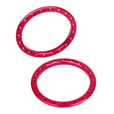 Imagem de BeaxTurbo Racing Upgrade Parts Aluminum 4.3" Bead Lock Outer Ring for proline Badlands MX43 / Trencher Wheels (red)