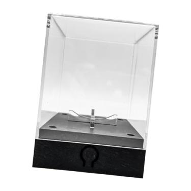 Imagem de Dynwave Armazenamento de estampa de exibição de softball com clara clara acrílico de beisebol cubo de exibição para coletor de escritório de coleções