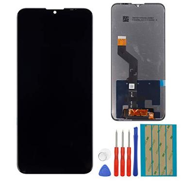Imagem de E-yiiviil Tela LCD compatível com Moto G9 Play de 6,5 polegadas LCD Touch Screen Display Assembléia com ferramentas