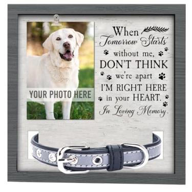 Imagem de Placa fotográfica Pet Loss – Presentes de perda de animais de estimação, presentes de memorial de cachorro para perda de coisas e gatos, porta-retrato memorial (Pet 09)