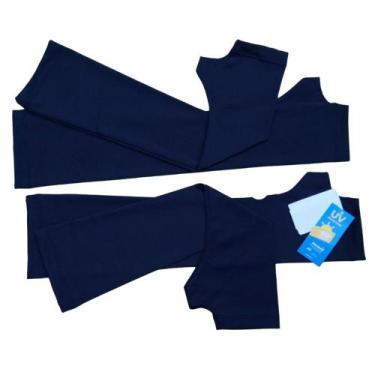 Imagem de Kit 2 Par Manguito Longo com Luva Manga de Braço com Proteção Solar UV