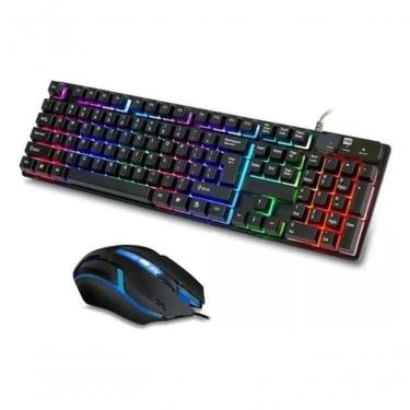Imagem de Kit Gamer Completo Com Teclado E Mouse Rgb Led - O Upgrade Que Seu Setup Precisa