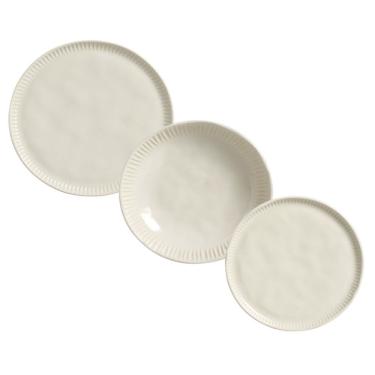 Imagem de Jogo De Pratos 18 Peças Linhas Clay Porto Brasil