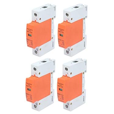 Imagem de 40ka 1p Tensão Proreta Device Din Rail Montagem Device de Proteção Casa Protetor AC 420V Janela Visível Fiação Conveniente Fácil de Instalar de Alta Resistência (IMAX: 60ka)