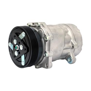 Imagem de FKG Compressor AC e embreagem A/C 1521907 adequado para Audi TT 1.8L 2000-2006, Fusca VW 1999-2005 (1.8L, 1.9L, 2.0L), 1999-2005 VW Beetle (1.8L, 1.9L, 2.0L), 2002-2005 005 VW Golfe (1,8L, 1,9L, 2,0L)